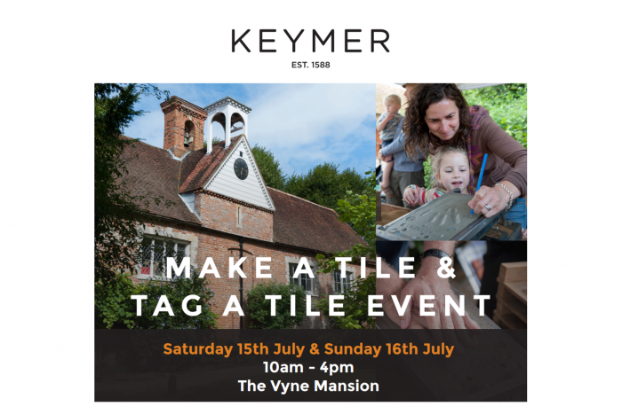 Keymer, Make a tile event, July 2017